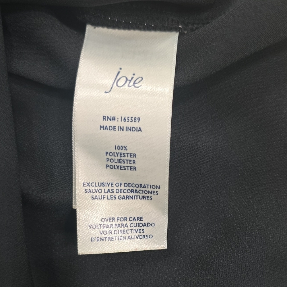 Joie Women Like To Satin Blouse Size M, Preowned - Picture 8 of 13